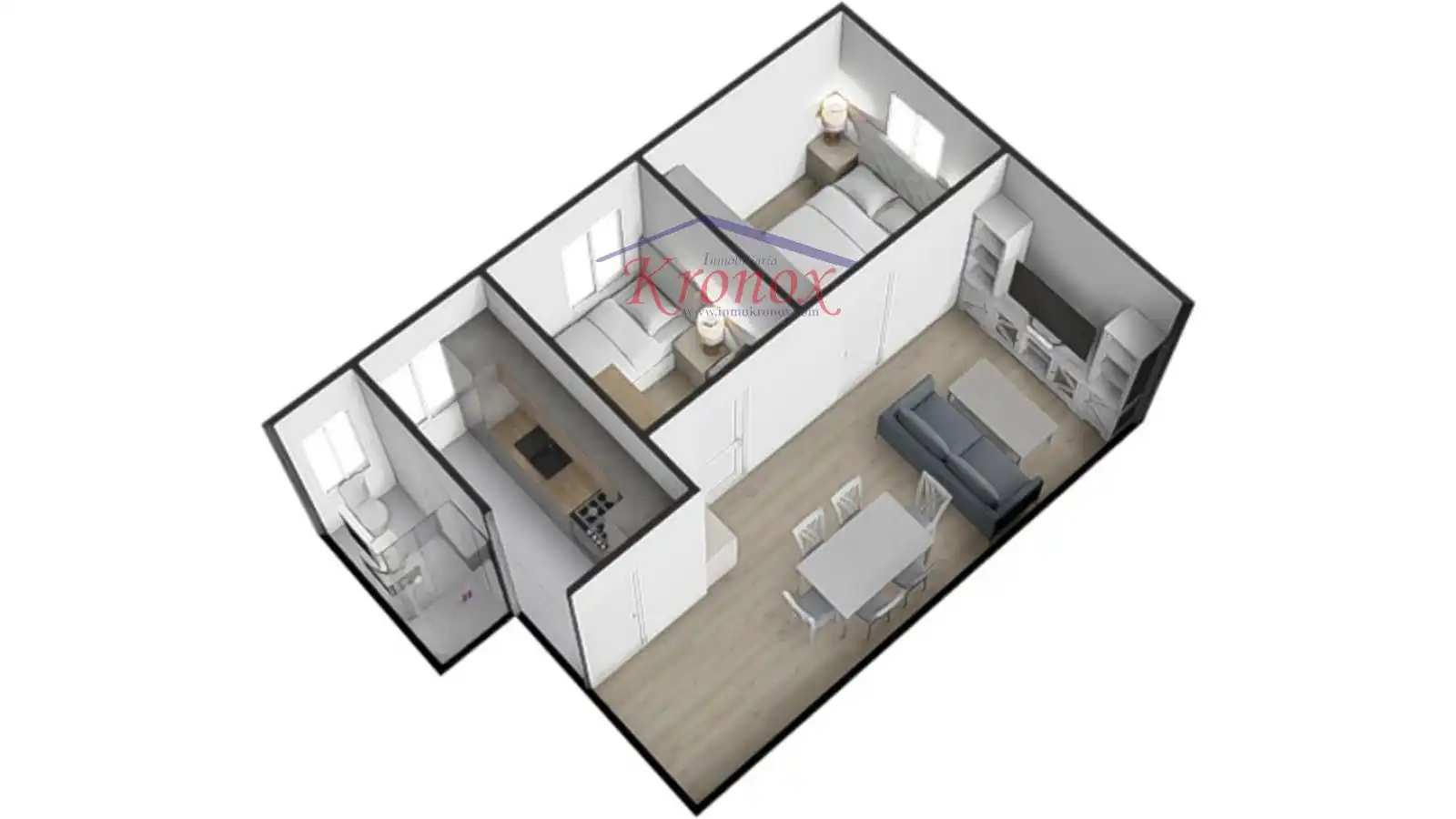 Wohnung zum Verkauf in Madrid mit Klimaanlage, Heizung und Ofen