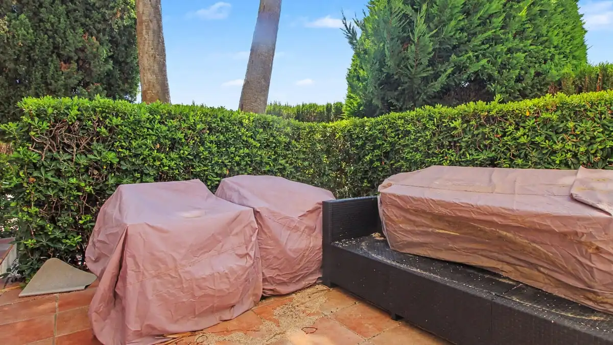 Terraza de Apartamento en venta en Dénia con Aire acondicionado, Calefacción y Jardín privado
