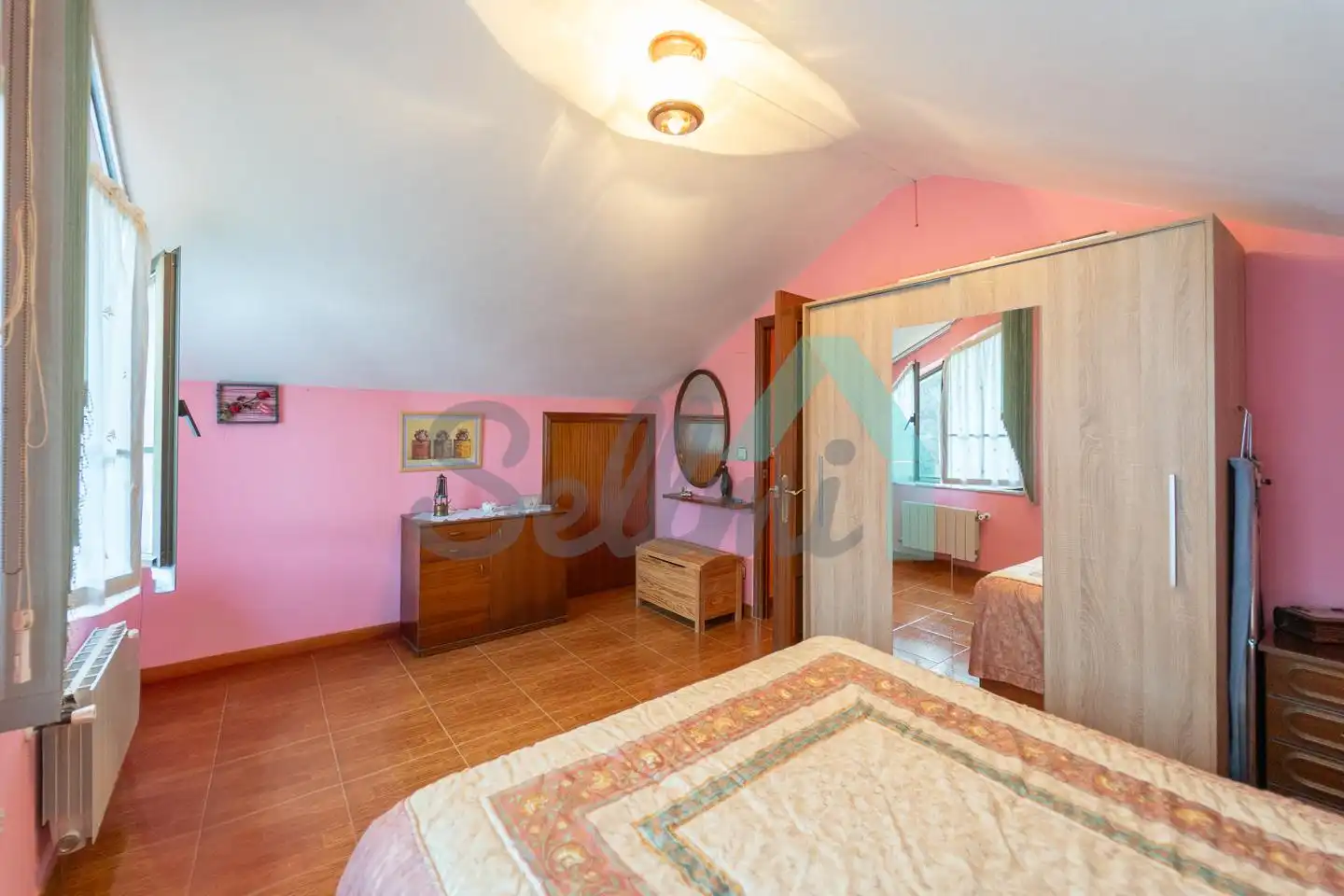 Bedroom of Houses for sale in Morcín  with Heating, Private garden and Terrace