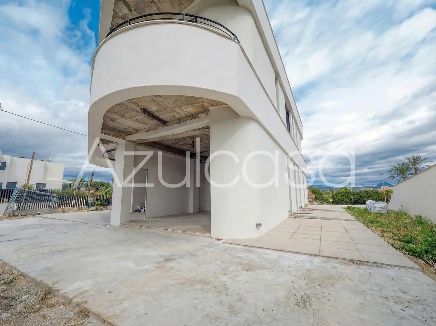 Vista exterior de Casa o xalet en venda en Sant Joan d'Alacant amb Aire condicionat, Calefacció i Terrassa