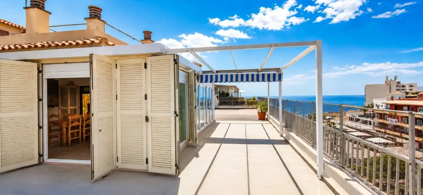 Terrasse von Wohnung zum Verkauf in Capdepera mit Klimaanlage, Terrasse und Möbliert