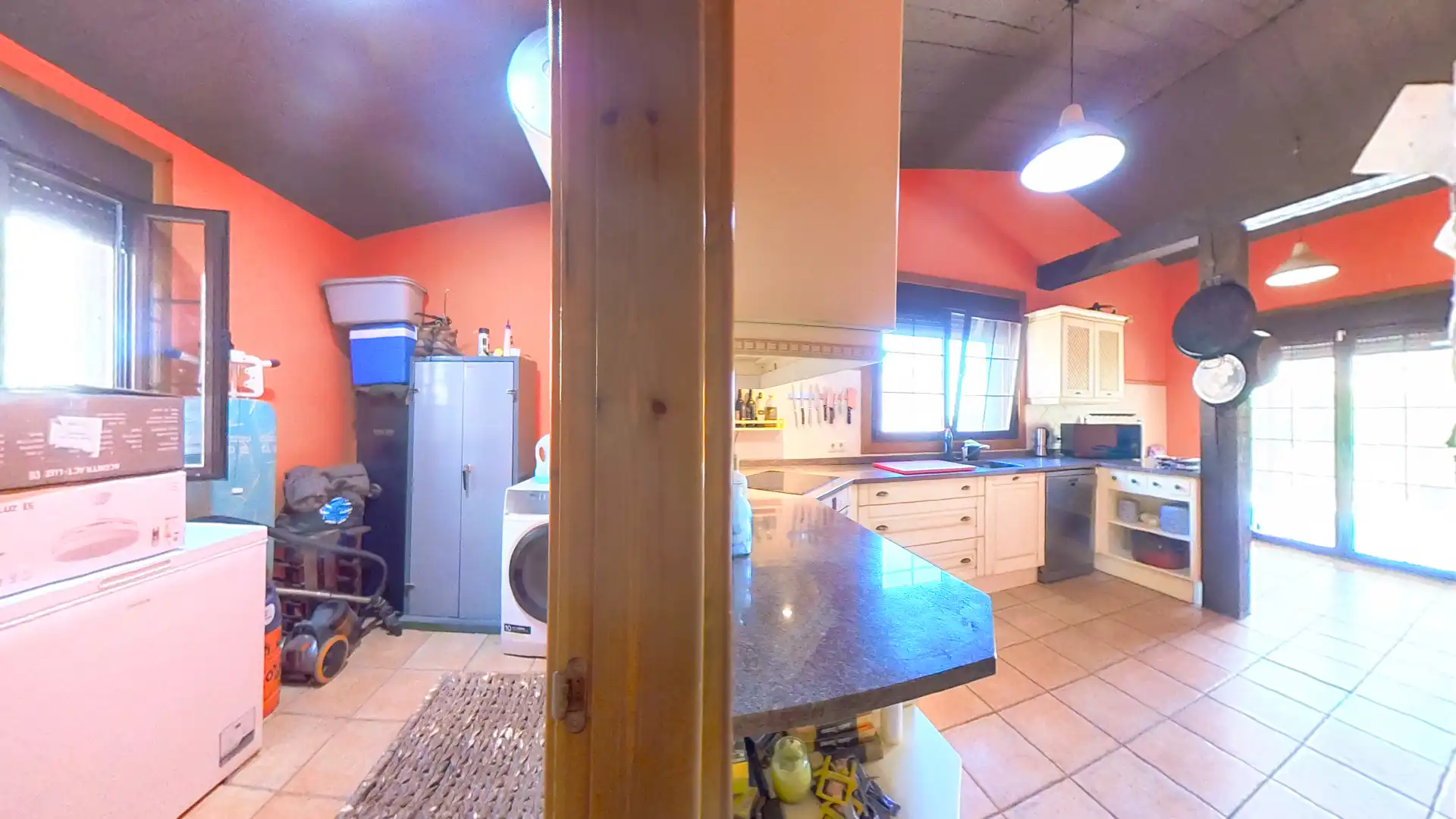 Cuina de Casa o xalet en venda en Galapagar amb Aire condicionat, Jardí privat i Forn