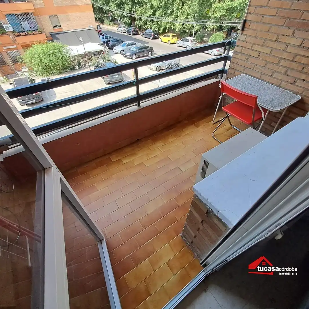 Balcony of Flat for sale in Córdoba  with Air Conditioner and Heating