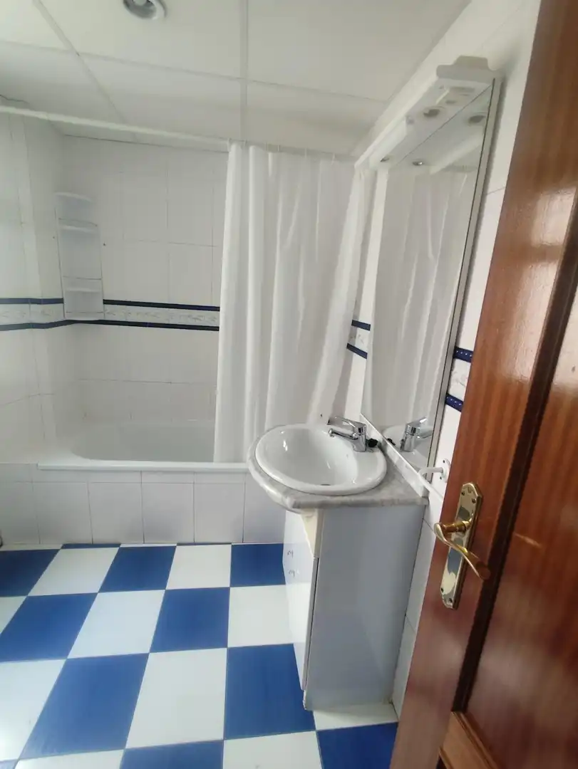 Baño de Piso de alquiler en Sevilla con Aire acondicionado, Calefacción y Amueblado