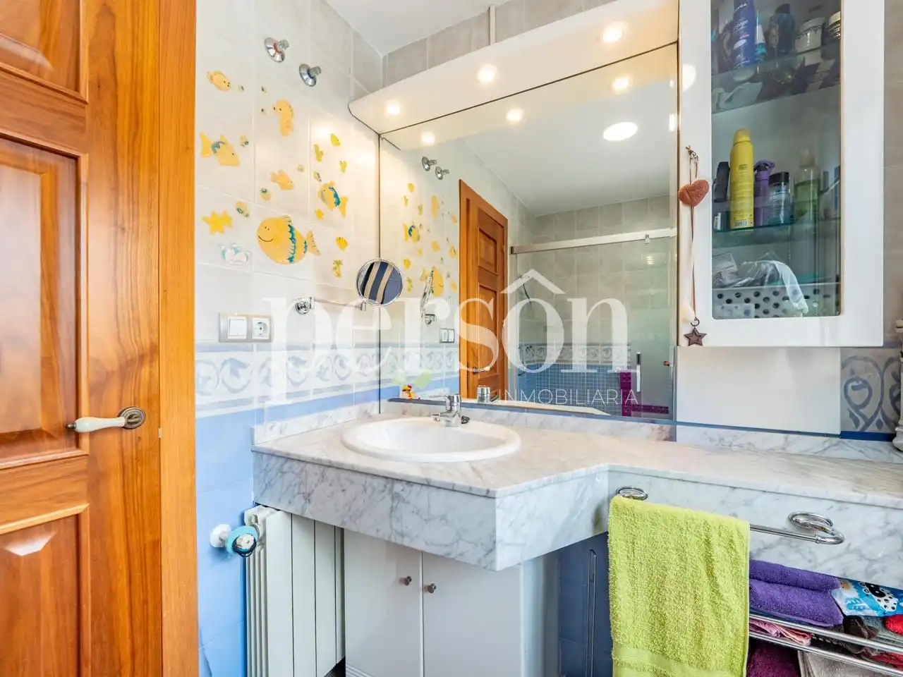 Baño de Casa adosada en venta en Godella con Calefacción, Jardín privado y Terraza
