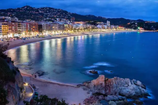 Außenansicht von Wohnungen zum Verkauf in Lloret de Mar mit Klimaanlage, Heizung und Abstellraum
