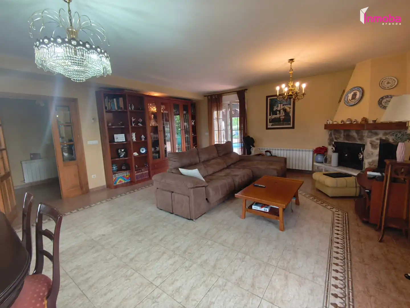 Living room of Houses for sale in Milagros  with Heating, Private garden and Parquet flooring