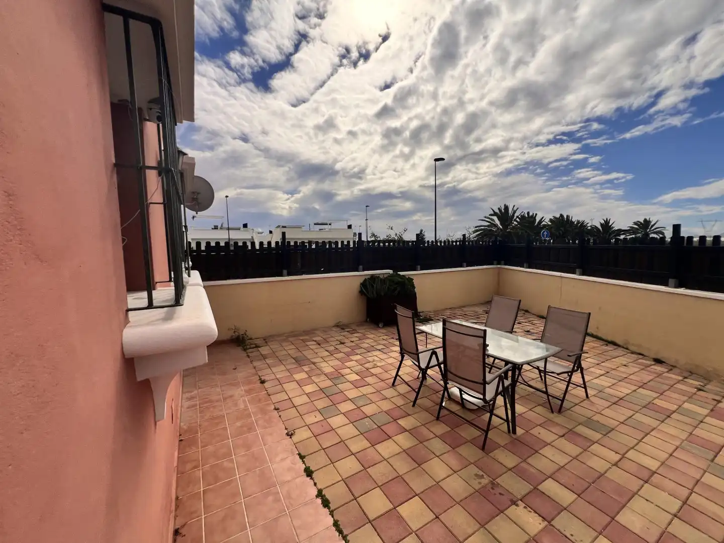 Terrasse von Haus oder Chalet zum Verkauf in San Javier mit Privatgarten und Gemeinschaftspool