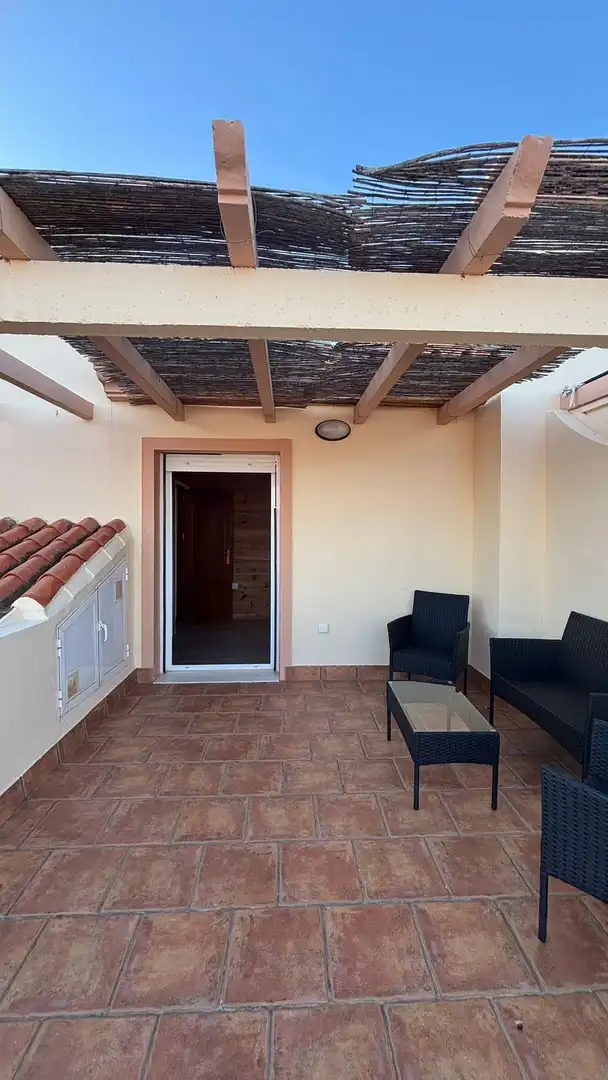 Terrassa de Casa adosada en venda en Vélez-Málaga amb Aire condicionat, Jardí privat i Terrassa