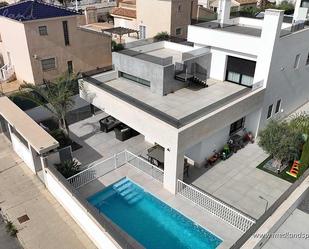 Swimming pool of House or chalet for sale in Orihuela  with Air Conditioner, Heating and Private garden