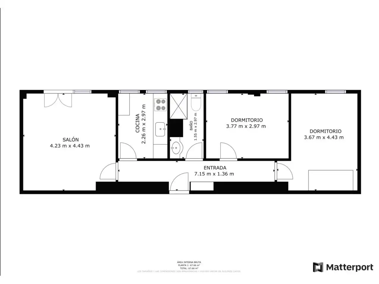 Flat for rent in Madrid  with Air Conditioner, Heating and Terrace