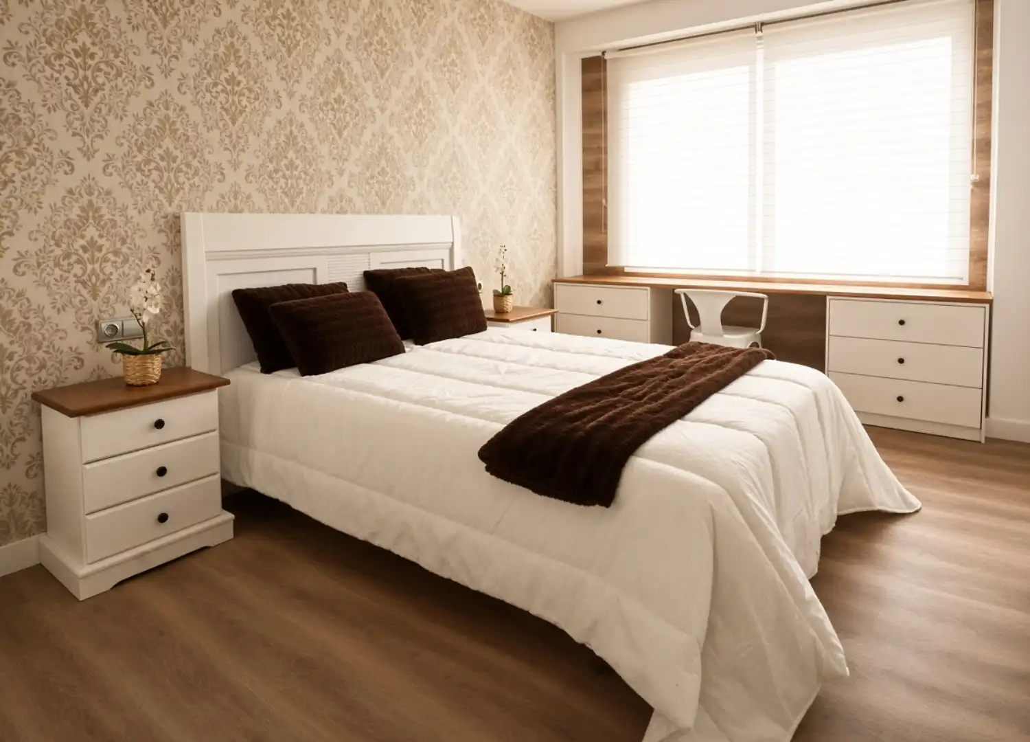 Bedroom of Flat for rent in A Coruña Capital 