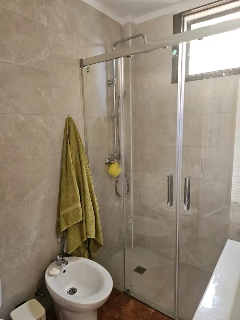 Baño de Casa adosada de alquiler en Pollença con Aire acondicionado, Calefacción y Terraza