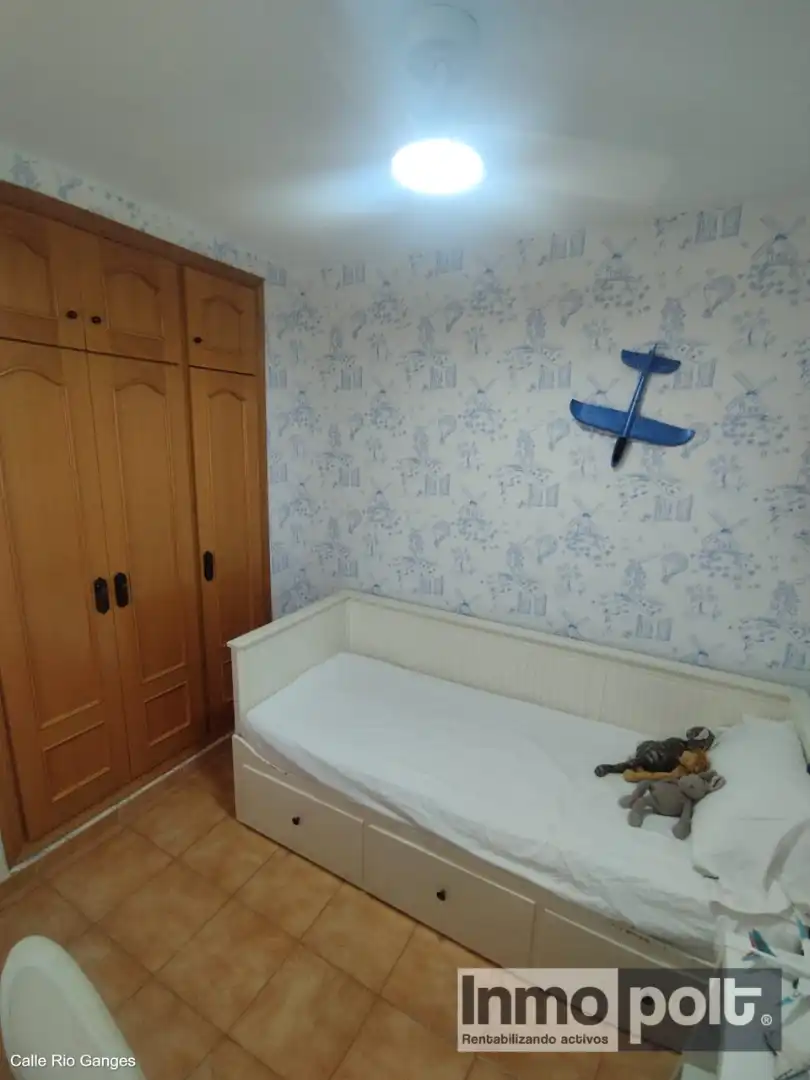 Schlafzimmer von Haus oder Chalet zur Miete in Torre-Pacheco mit Klimaanlage, Privatgarten und Terrasse