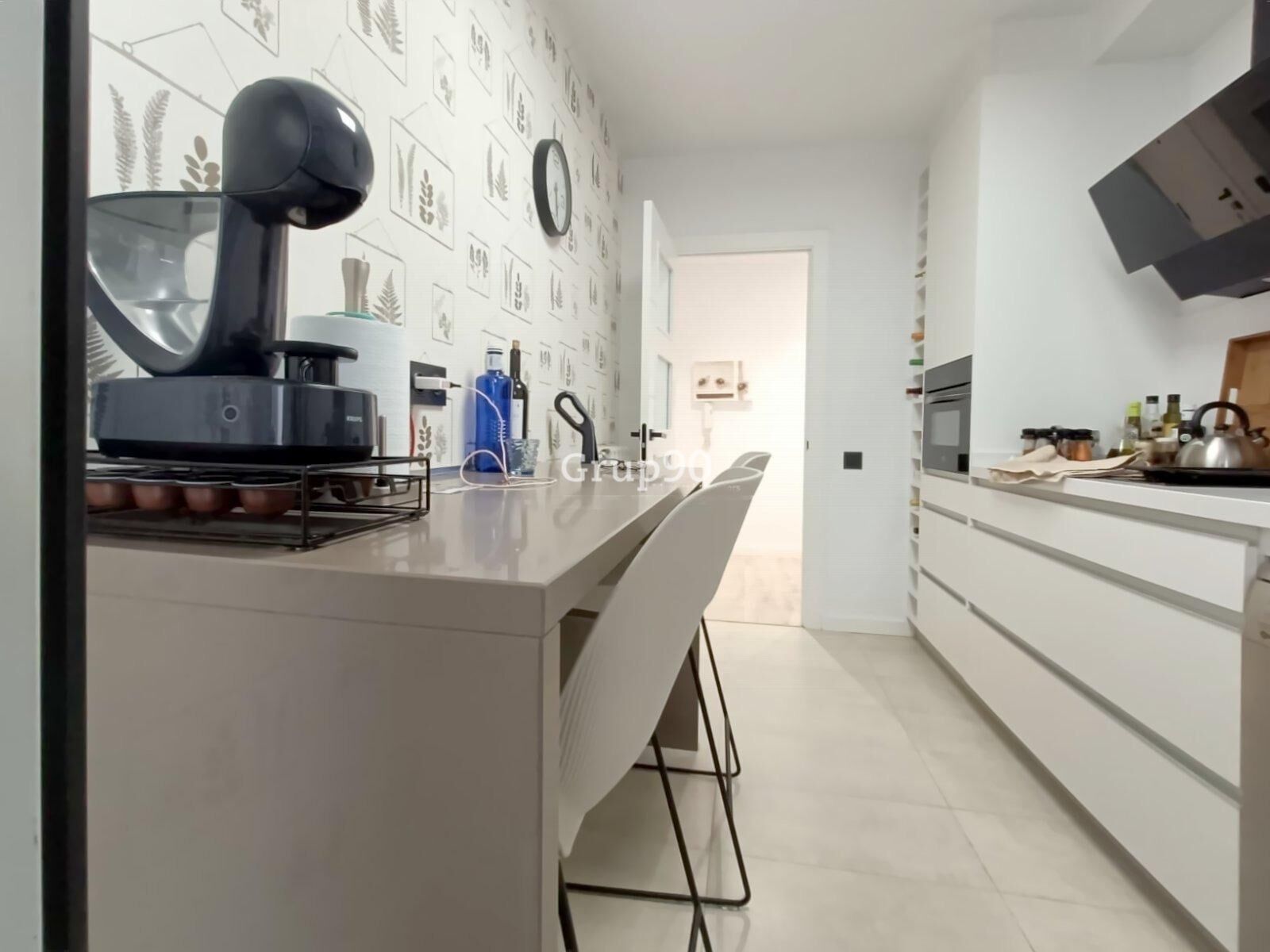 Kitchen of Flat for sale in  Lleida Capital  with Air Conditioner, Heating and Parquet flooring