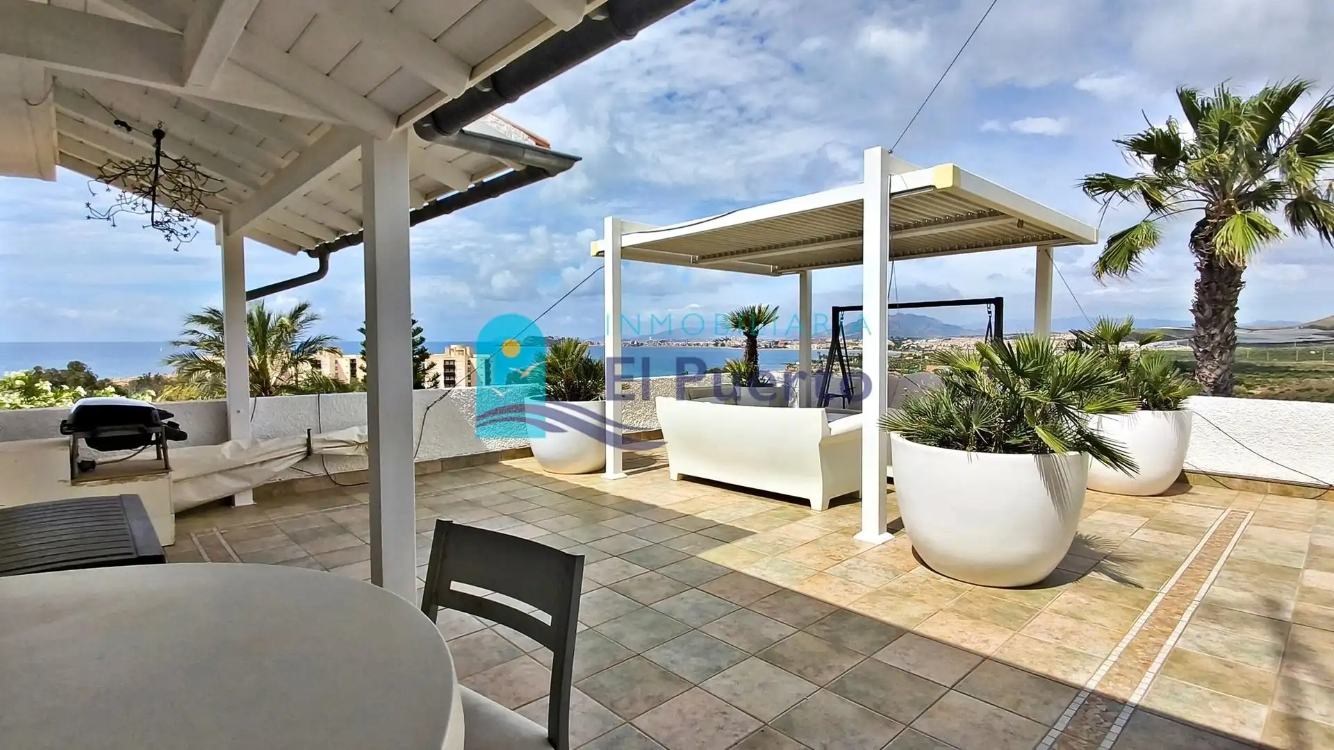 Terraza de Casa o chalet en venta en Cartagena con Aire acondicionado, Calefacción y Jardín privado