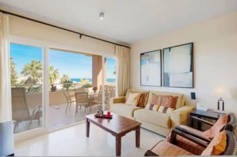 Living room of Apartments for rent in Mijas  with Air Conditioner, Terrace and Swimming Pool