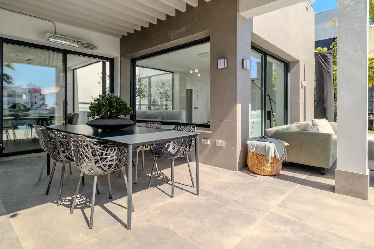 Terrace of Houses for sale in Mijas  with Air Conditioner, Private garden and Terrace