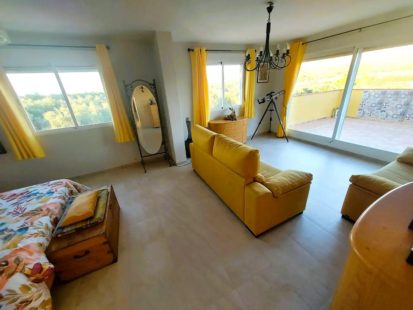 Sala de estar de Casa o chalet en venta en Calasparra con Jardín privado y Piscina