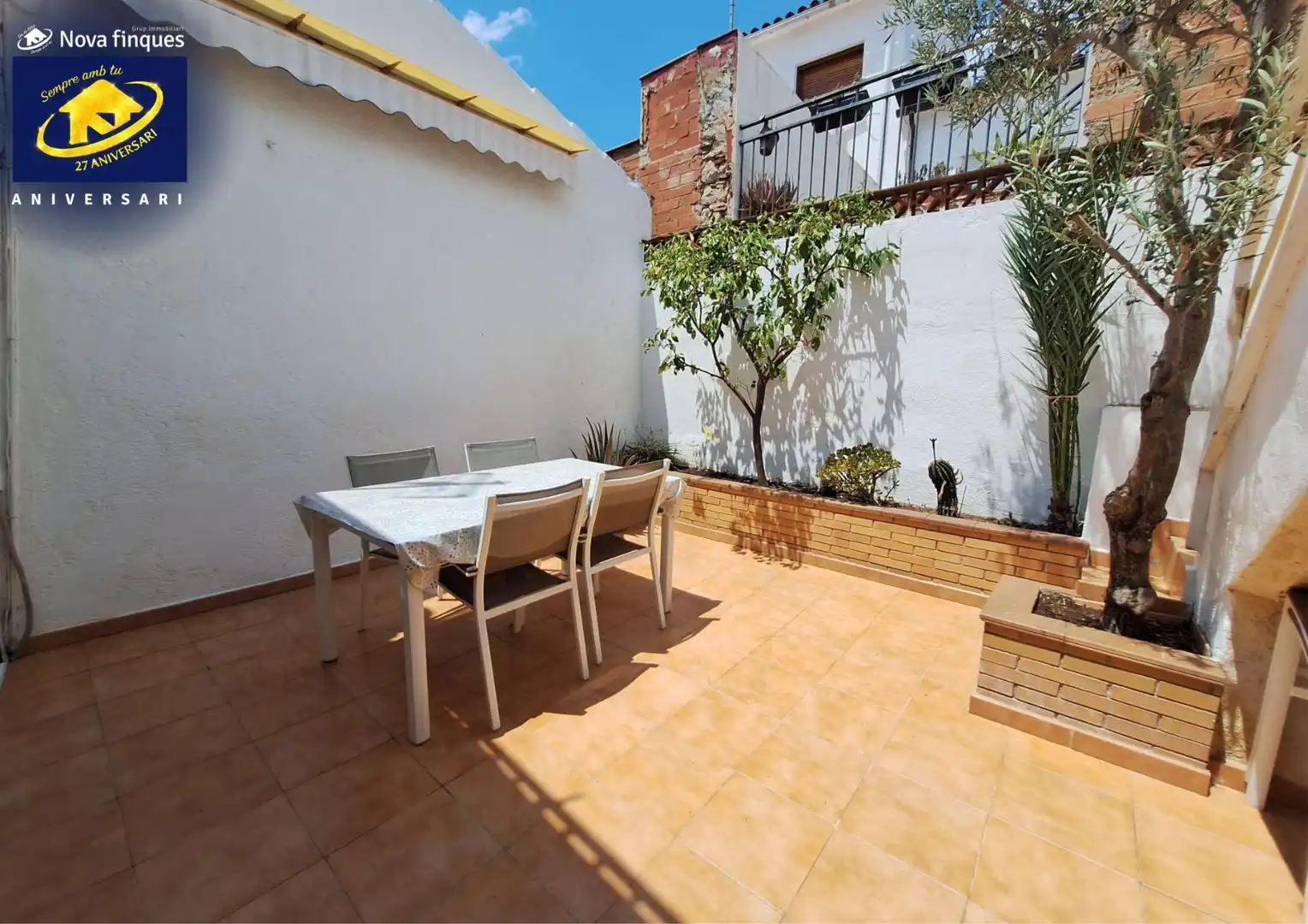 Terrassa de Casa adosada en venda en Castellar del Vallès amb Aire condicionat, Calefacció i Terrassa