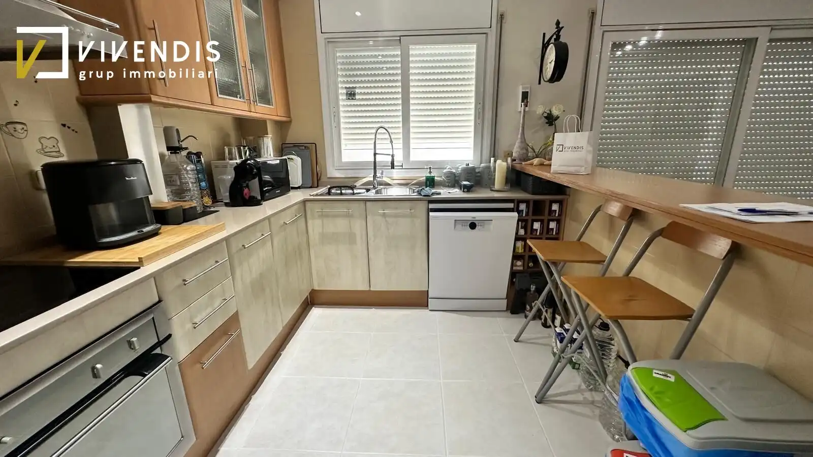 Kitchen of Detached homes for sale in Sidamon  with Air Conditioner, Heating and Terrace