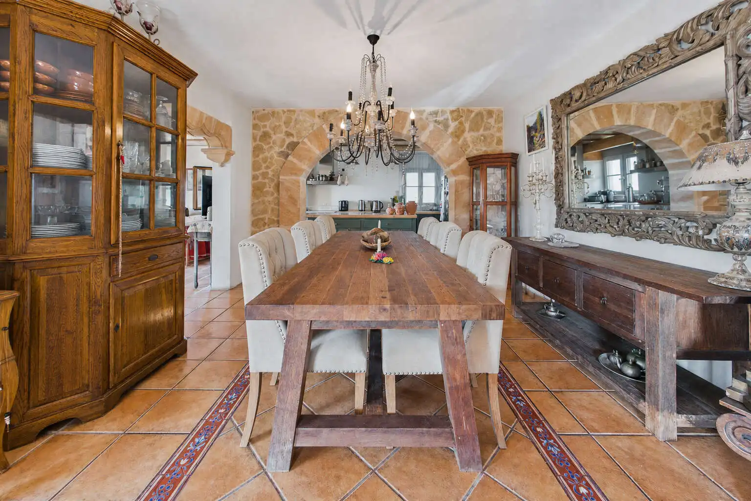 Dining room of Country homes for sale in Son Servera  with Terrace