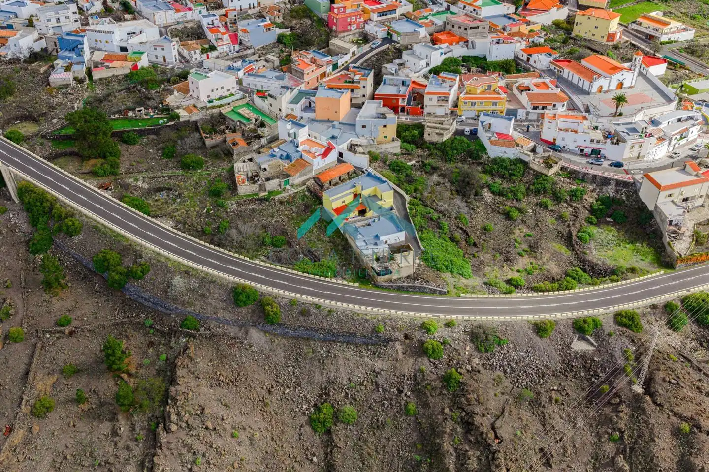 Vista exterior de Residencial en venda en Santiago del Teide