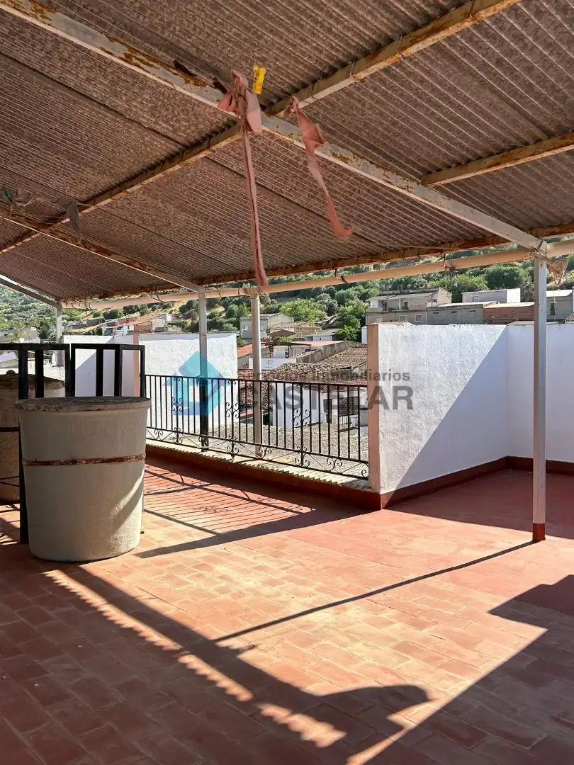 Terraza de Casa adosada en venta en Salvaleón con Amueblado