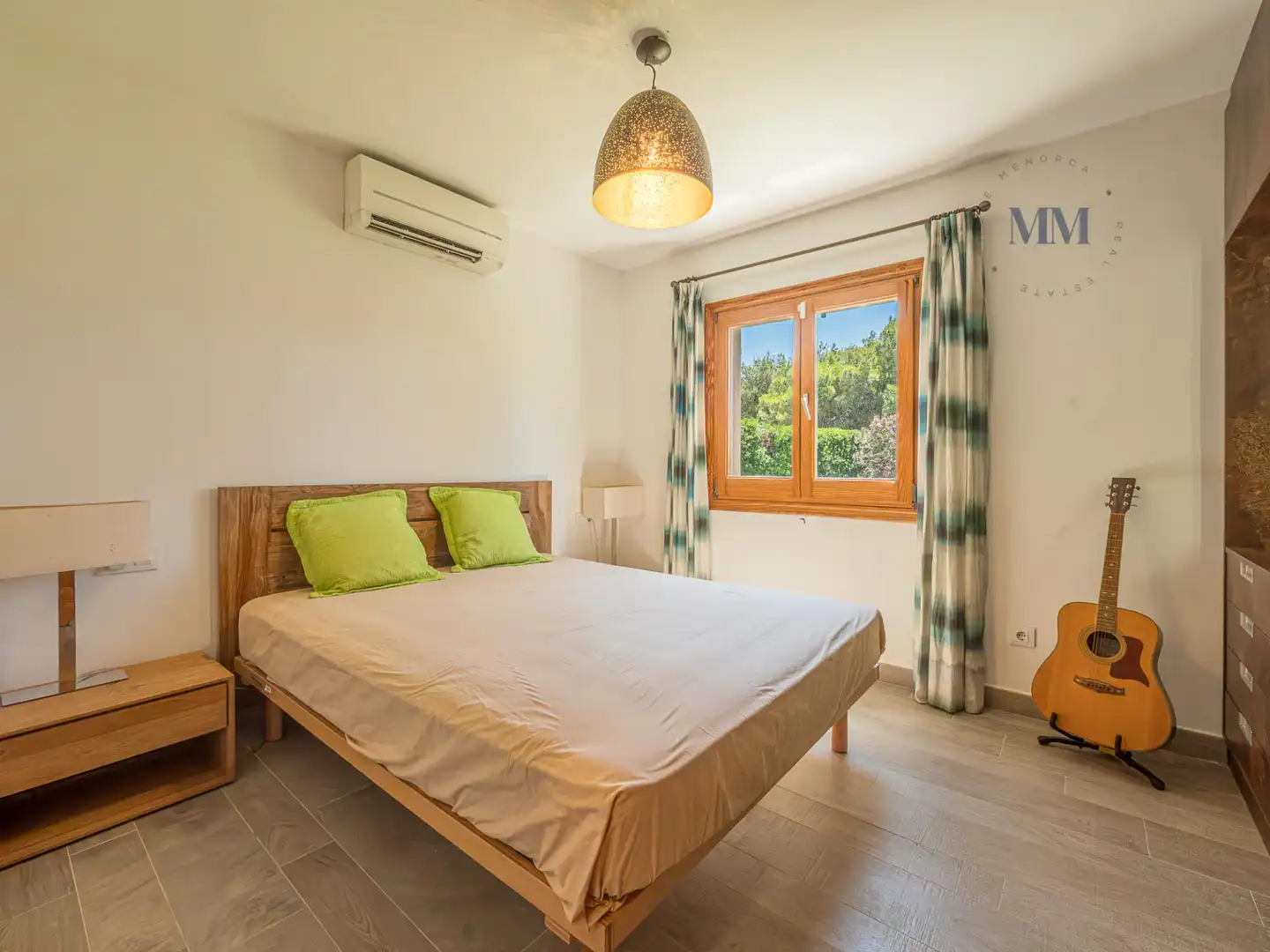 Bedroom of Houses for sale in Es Castell  with Air Conditioner, Private garden and Terrace