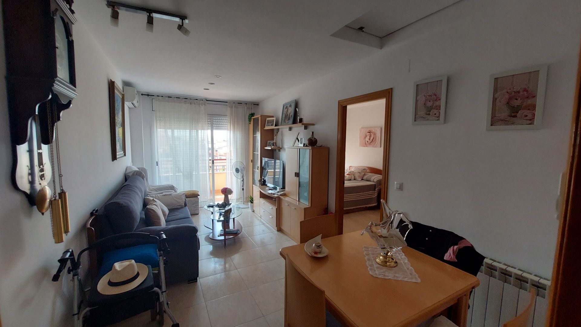 Sala d'estar de Apartament en venda en Tàrrega amb Aire condicionat, Calefacció i Moblat