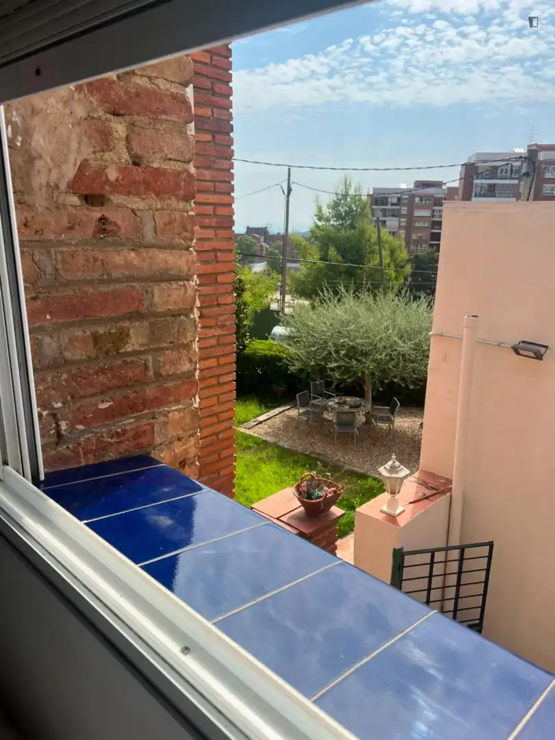 Terraza de Casa o chalet para compartir en Barcelona con Amueblado y Horno