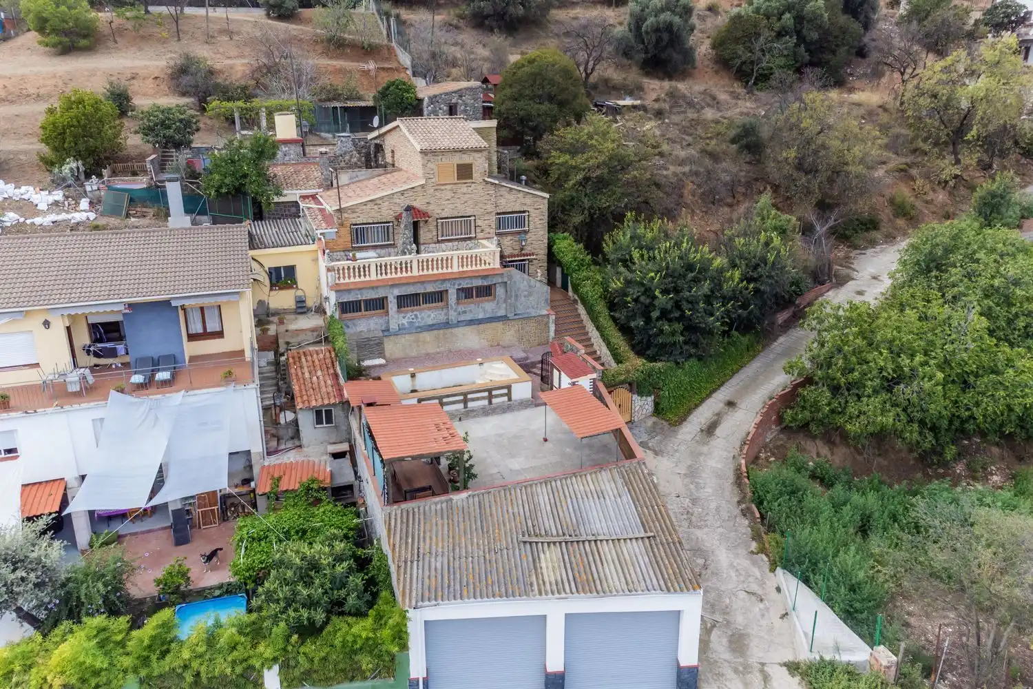 Vista exterior de Casa o chalet en venta en Granollers con Jardín privado, Terraza y Trastero