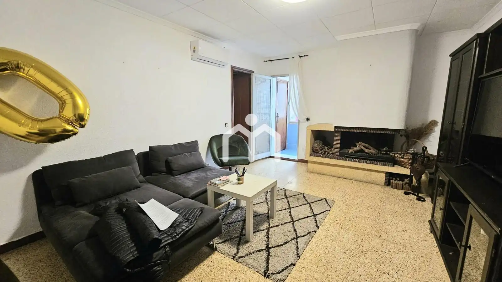 Sala de estar de Ático en venta en Montgat con Aire acondicionado y Calefacción