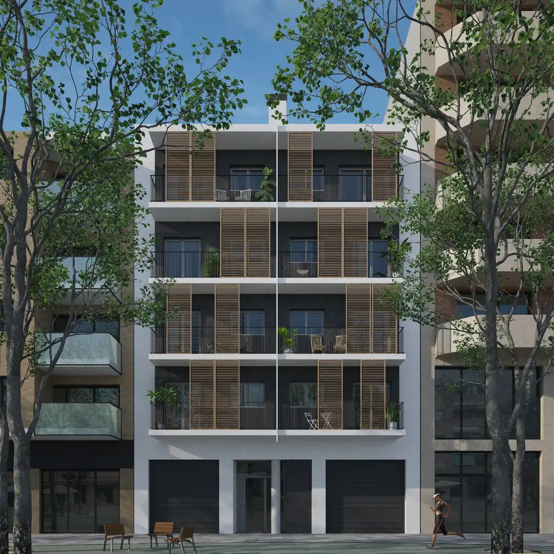 Vista exterior de Piso en venta en El Prat de Llobregat con Aire acondicionado, Calefacción y Parquet
