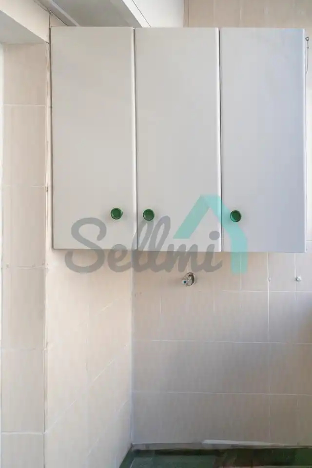Kitchen of Flat for sale in Oviedo   with Heating, Parquet flooring and Storage room