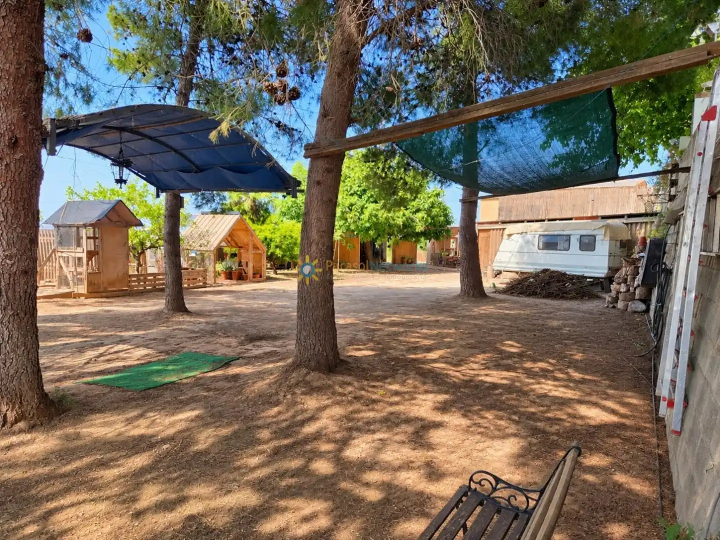 Jardí de Finca rústica en venda en Càrcer amb Jardí privat, Piscina i Balcó