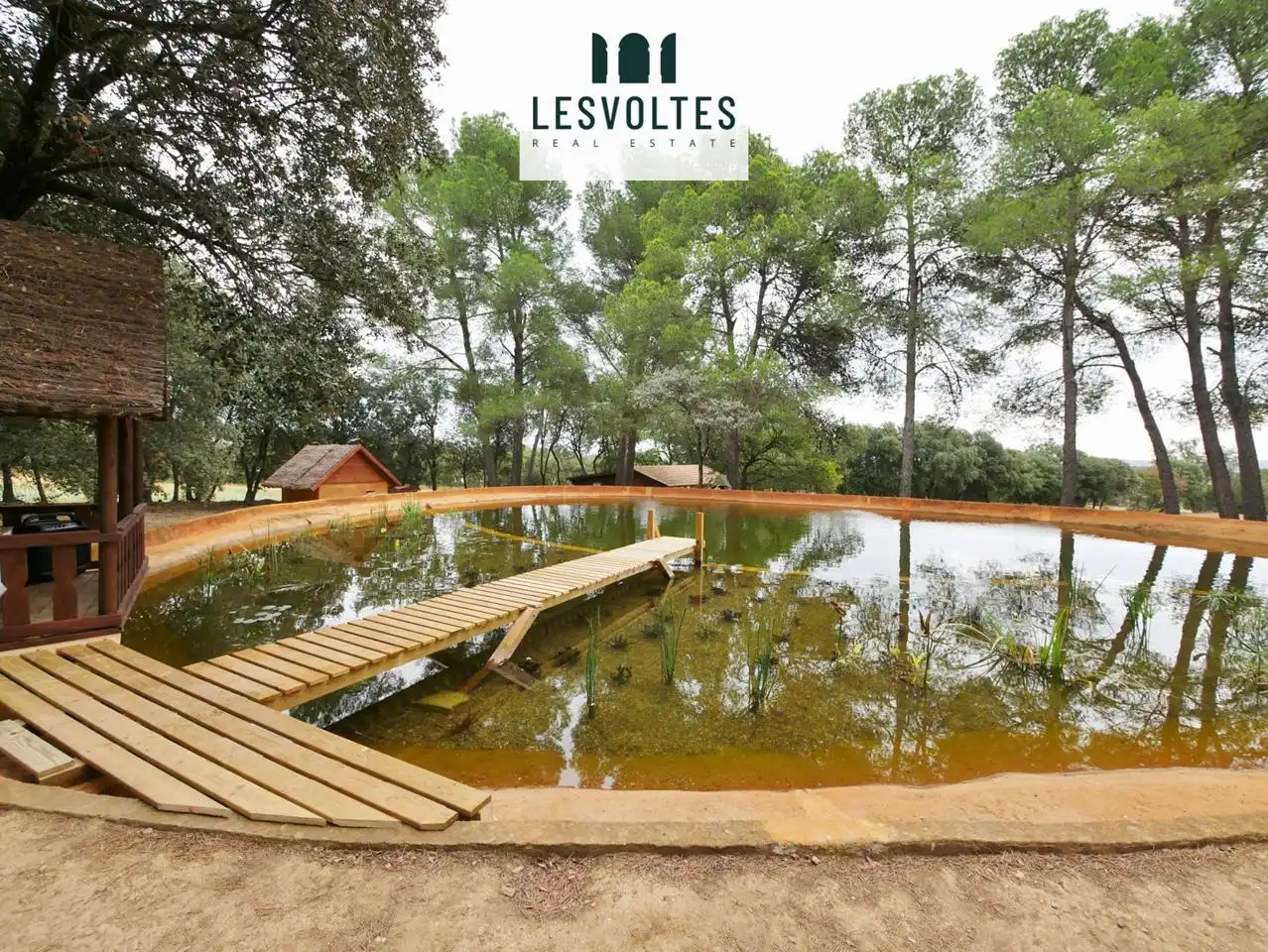 Swimming pool of Houses for sale in Rupià  with Parquet flooring, Terrace and Swimming Pool