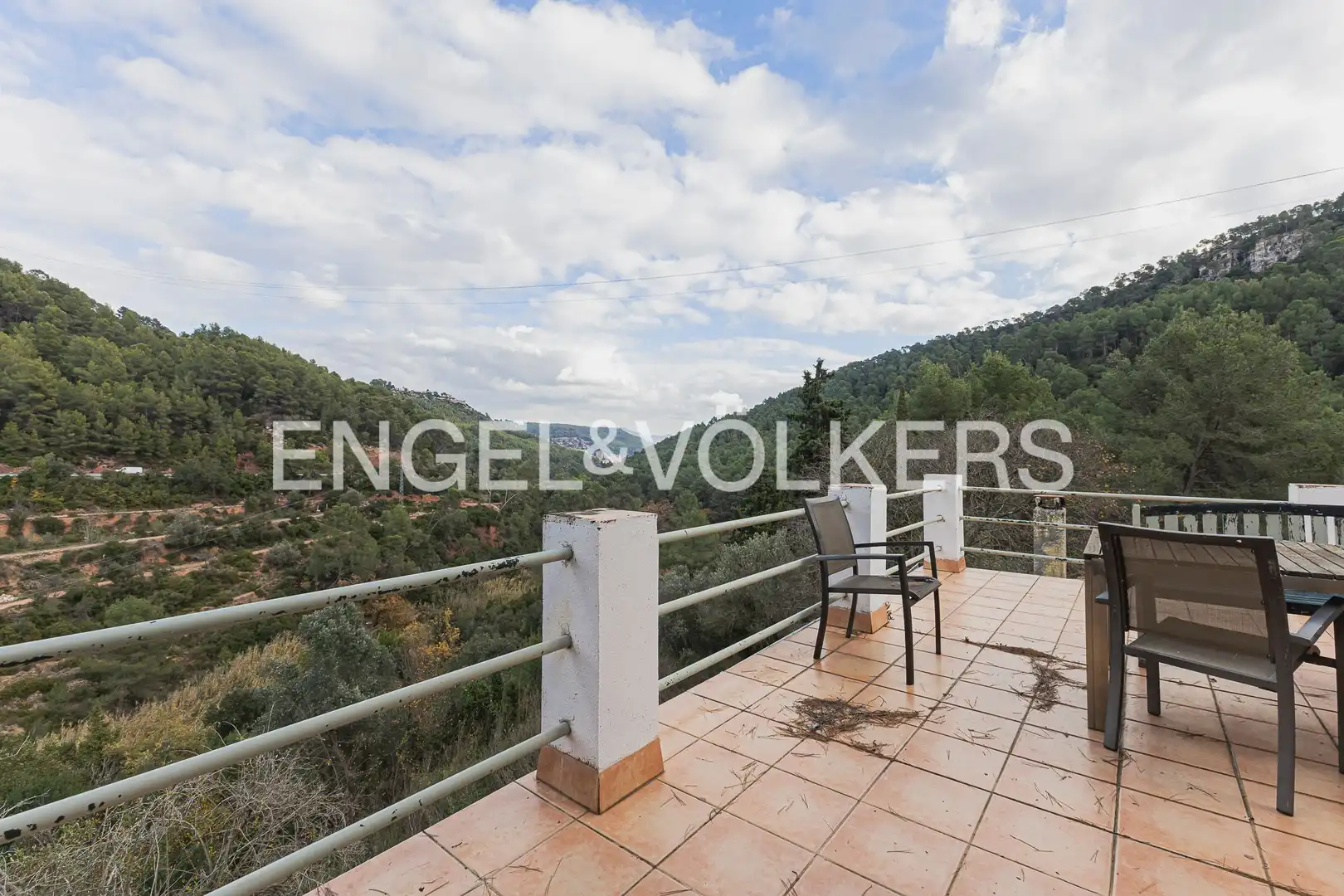 Terrace of Country homes for sale in La Palma de Cervelló  with Heating and Private garden