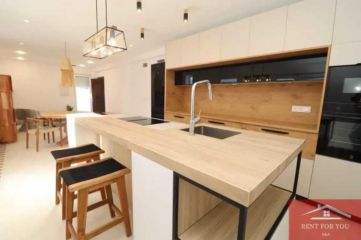 Cocina de Piso de alquiler en Alhaurín El Grande con Aire acondicionado, Terraza y Amueblado