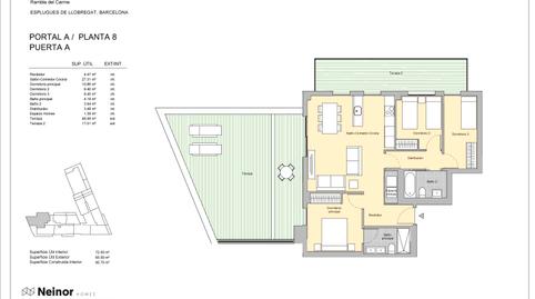 Photo 2 of Flat for sale in  Calle Sant Jordi, 34, La Plana, Barcelona