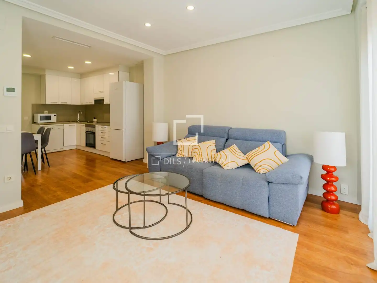 Sala d'estar de Àtic de lloguer en Valencia amb Aire condicionat, Parquet i Terrassa