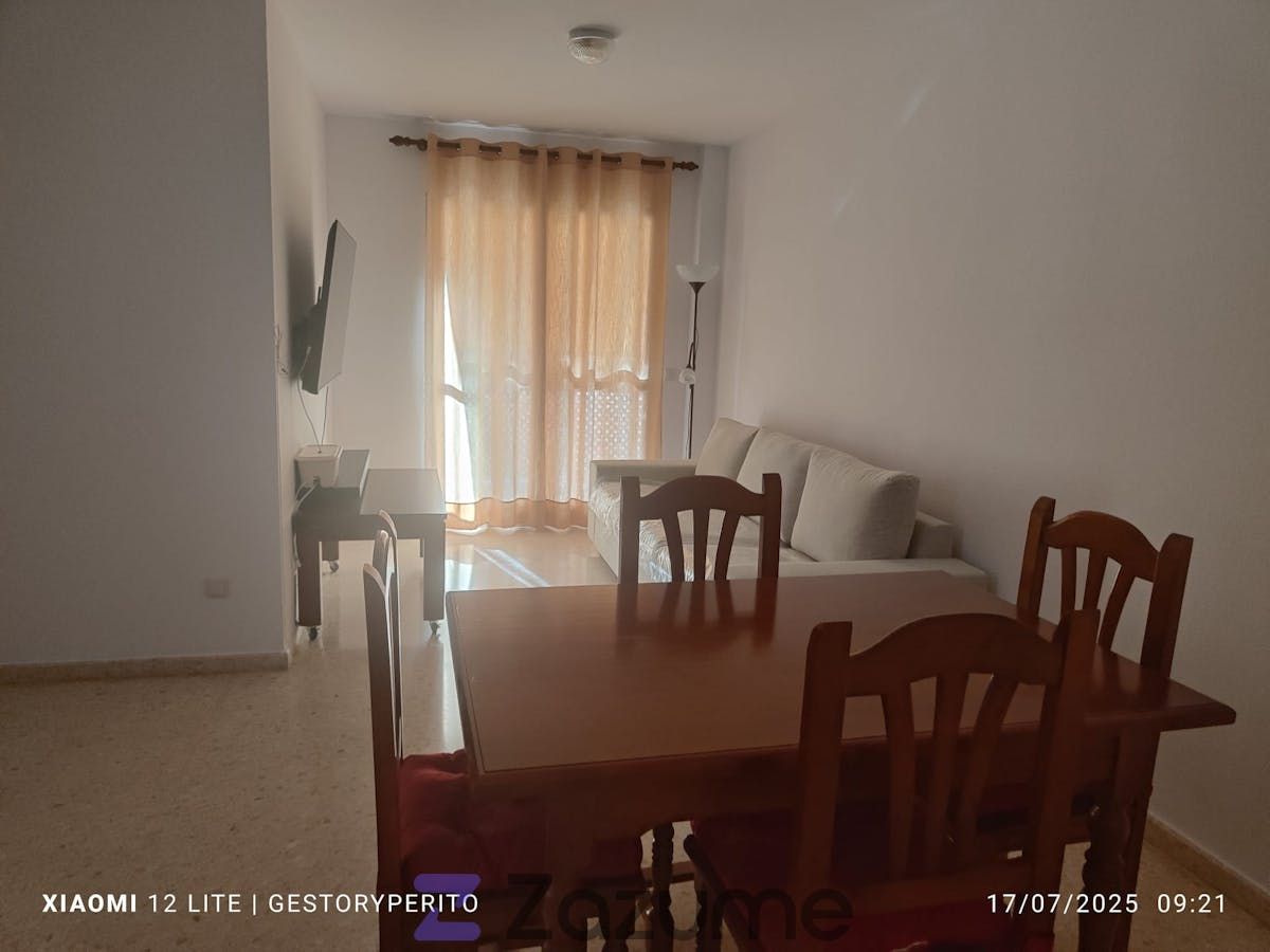 Living room of Flat to rent in Málaga Capital  with Terrace, Furnished and Oven