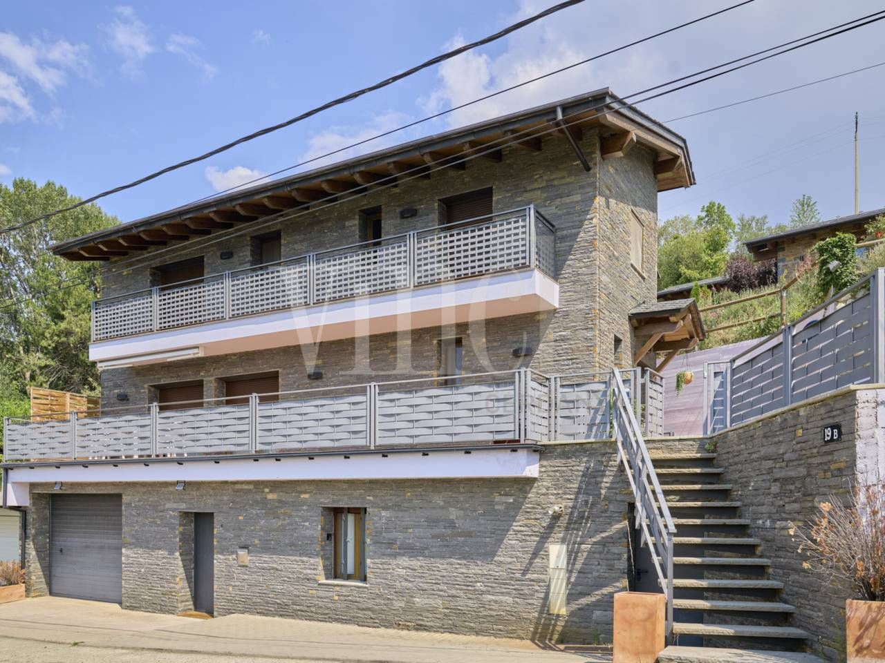 Vista exterior de Casa o chalet en venta en Estavar con Calefacción, Jardín privado y Parquet