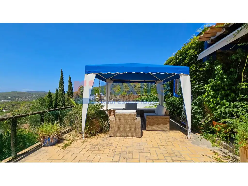 Jardí de Casa o xalet de lloguer en Sant Joan de Labritja amb Aire condicionat, Calefacció i Jardí privat