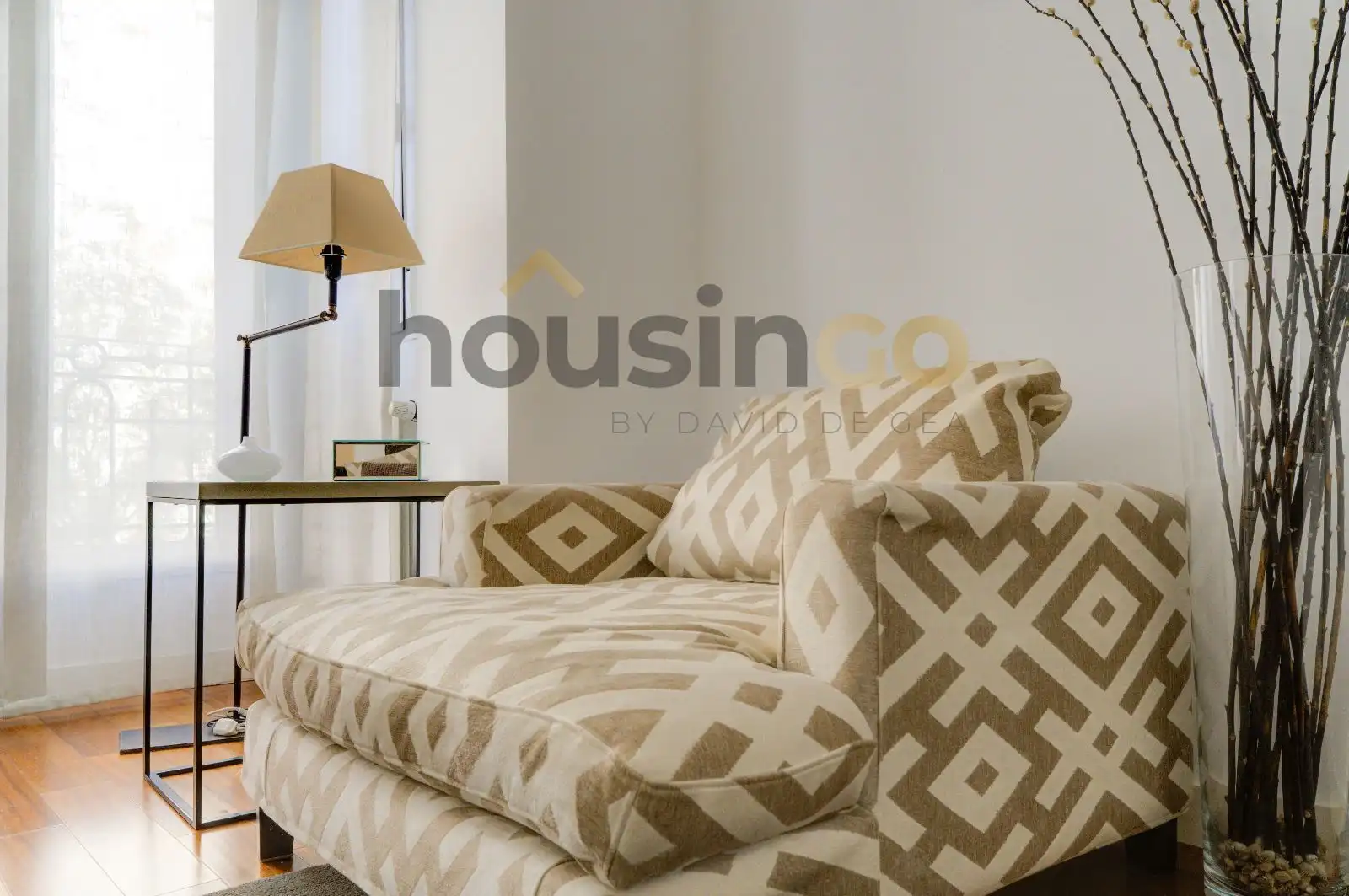 Wohnzimmer von Wohnung zum Verkauf in Madrid mit Klimaanlage, Heizung und Parkett
