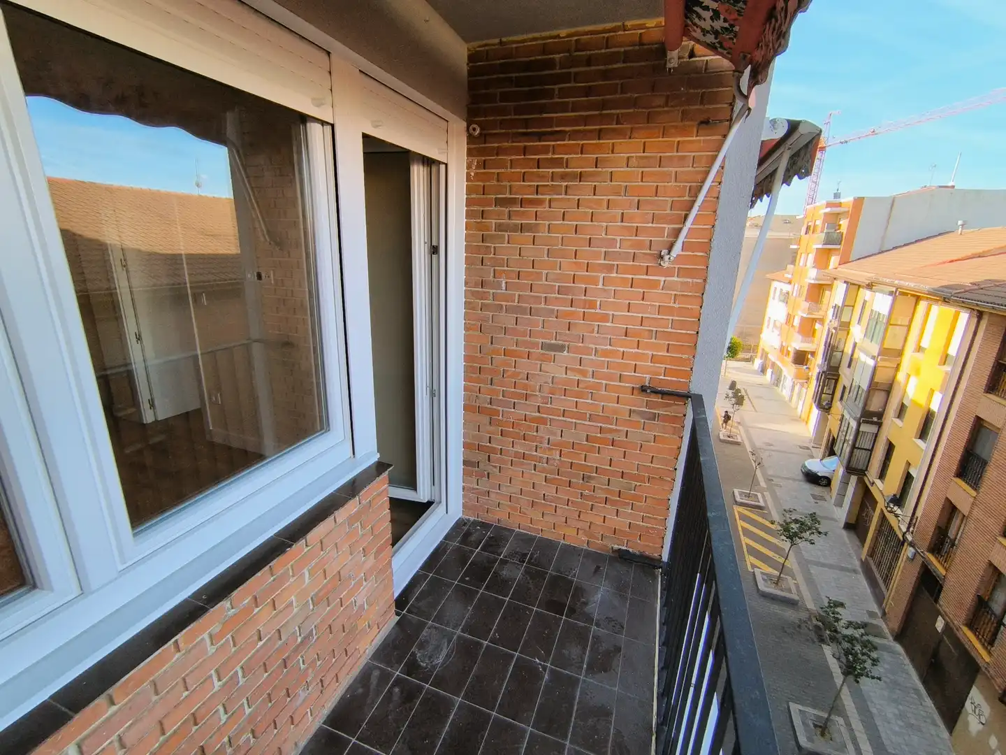 Balcony of Flat for rent in Palencia  with Heating, Parquet flooring and Terrace