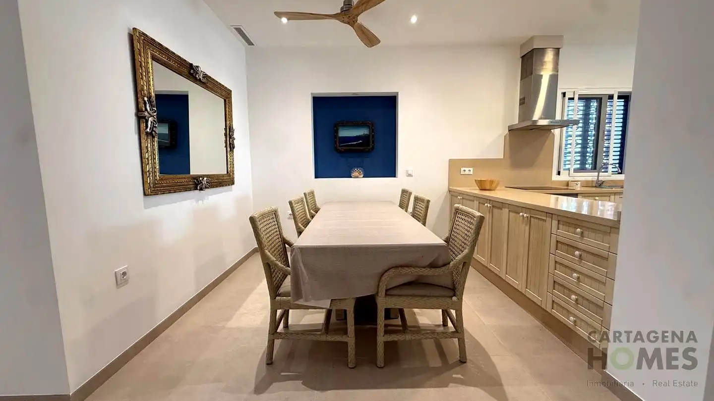 Dining room of Houses for rent in Mar Menor de Cartagena – Cabo de Palos