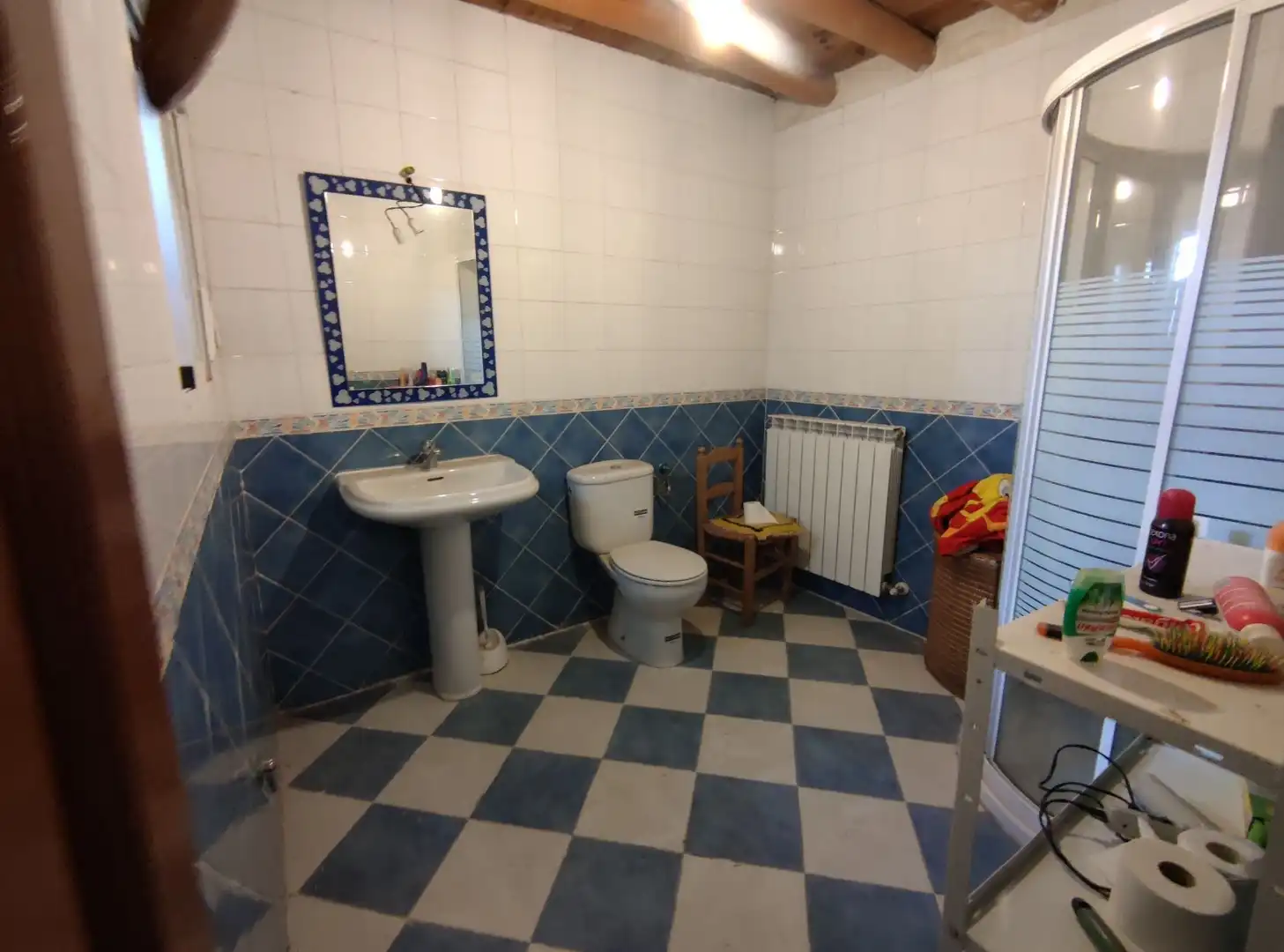 Bathroom of Houses for sale in Blascomillán  with Heating