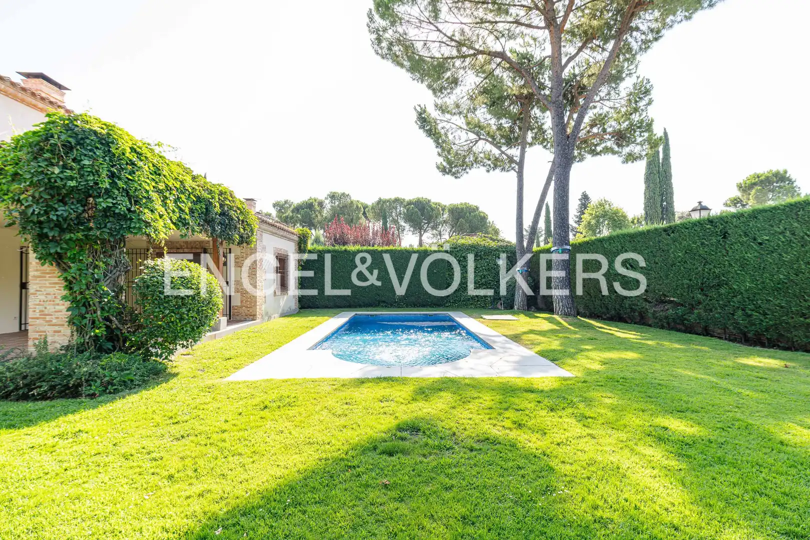 Piscina de Casa o chalet de alquiler en Madrid con Aire acondicionado, Calefacción y Jardín privado