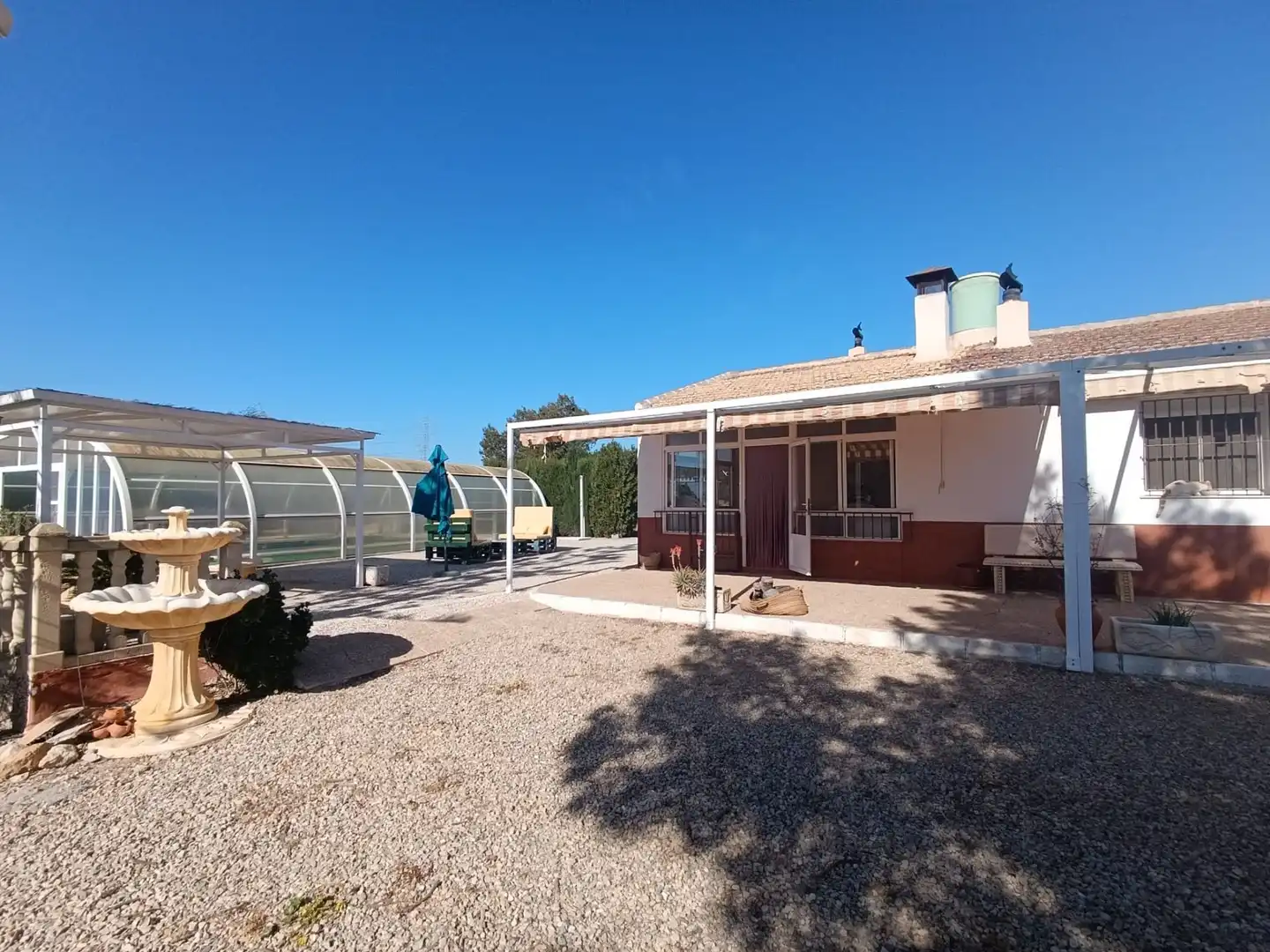 Außenansicht von Haus oder Chalet zum Verkauf in Murcia mit Klimaanlage, Heizung und Privatgarten